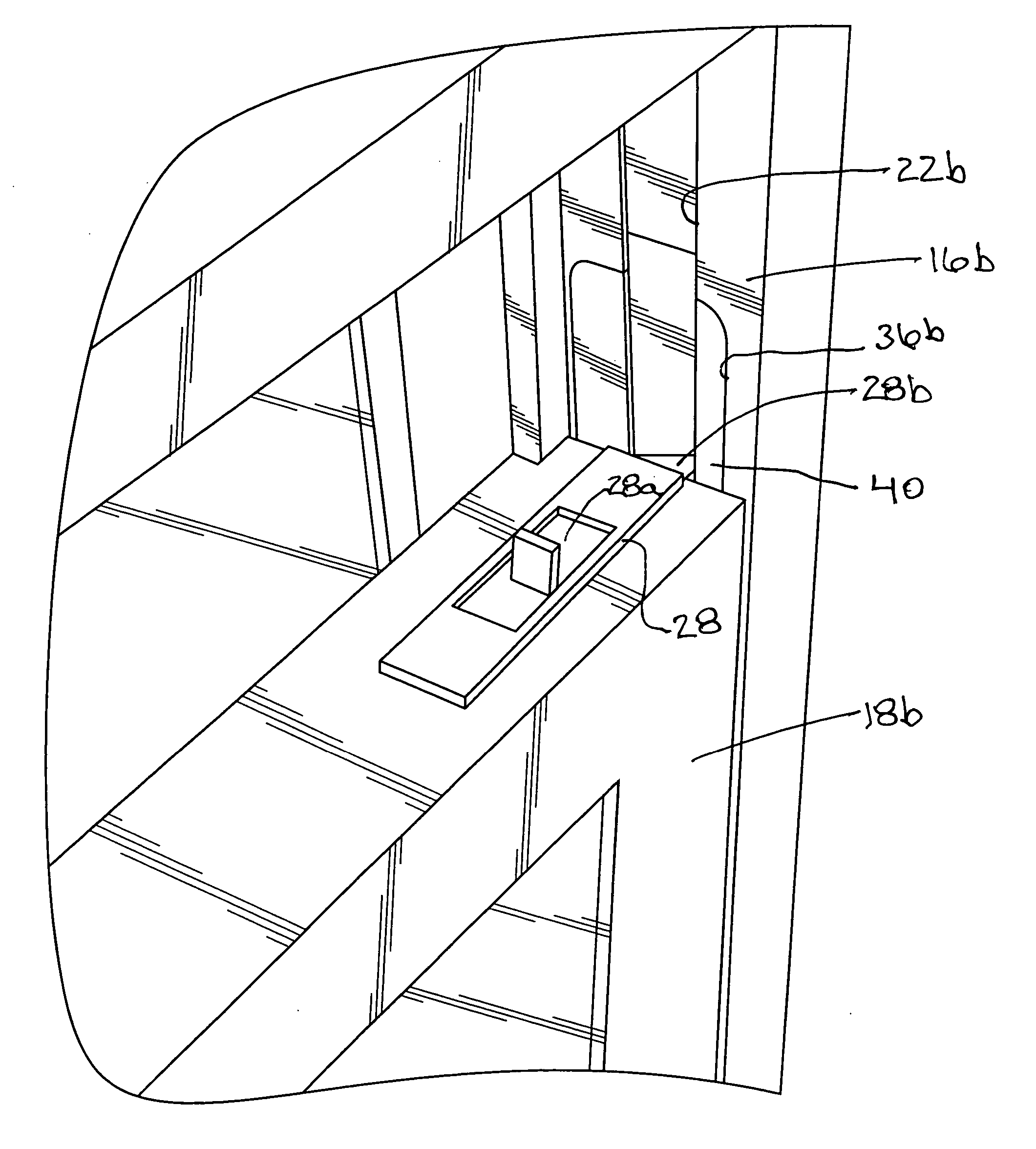 Snap-in insert component for sash windows