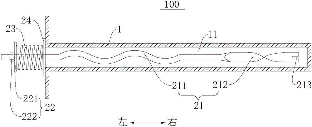 Anchor rod assembly and anchorage device with same