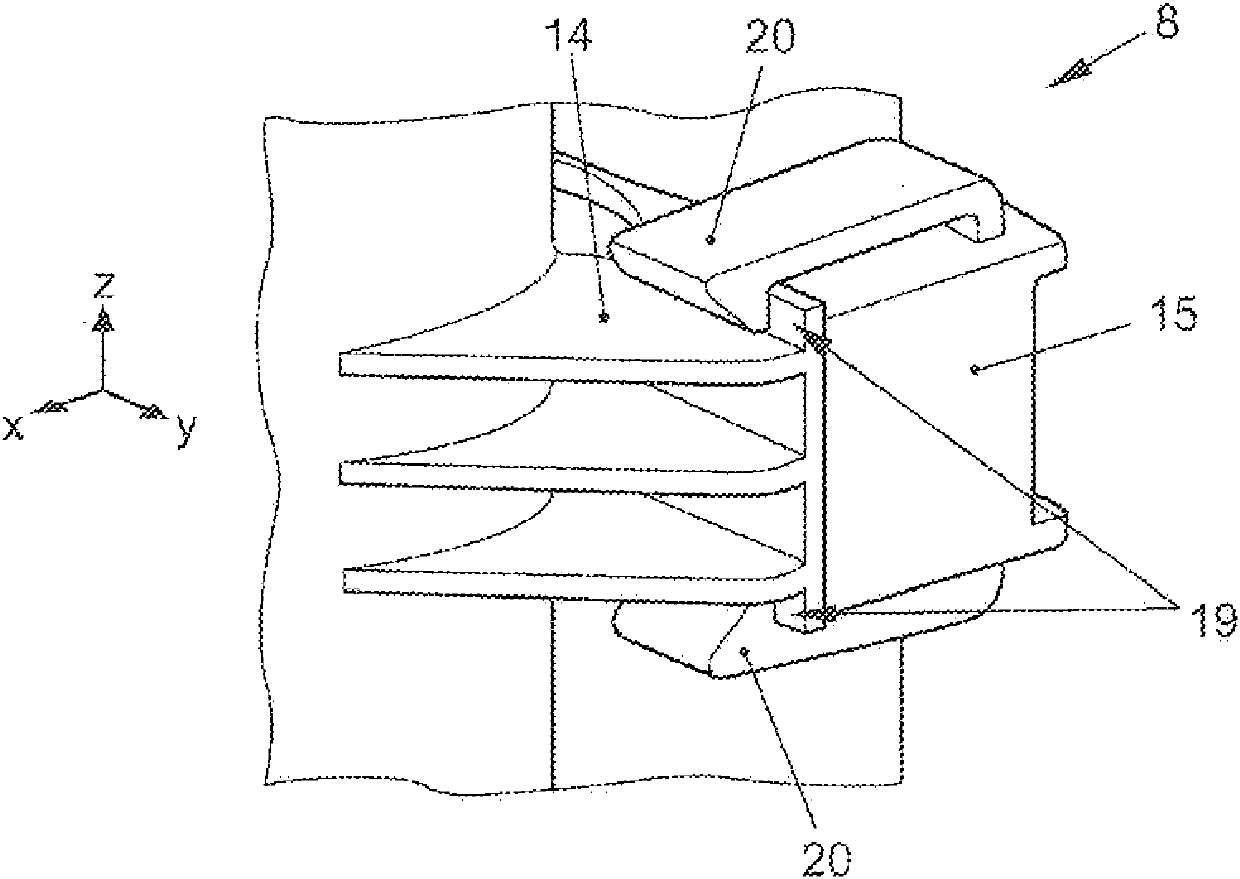 Cooling device for a motor vehicle