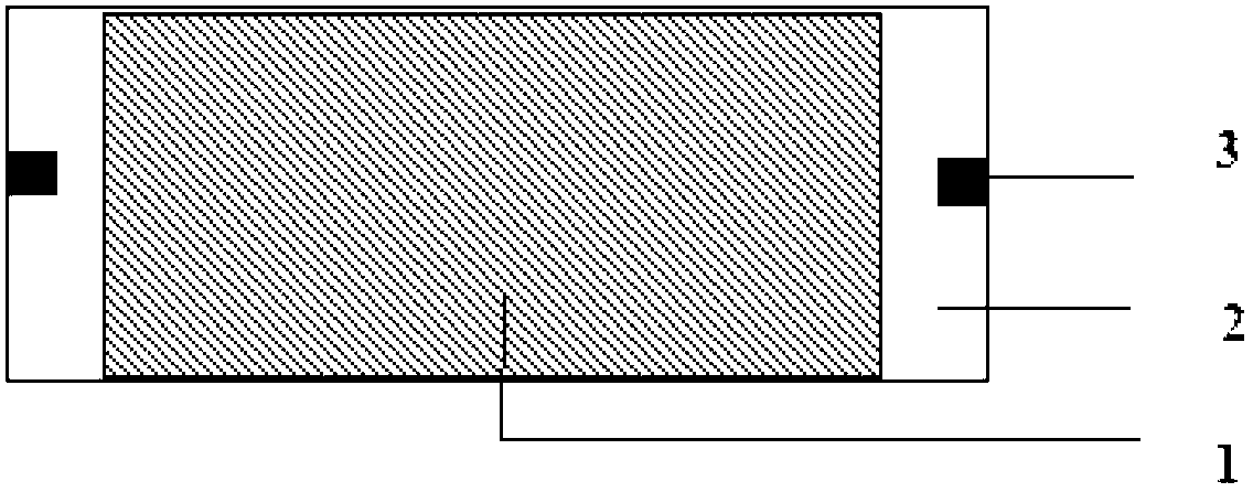 Self-biased giant magneto-impedance sensor probe and preparation method thereof