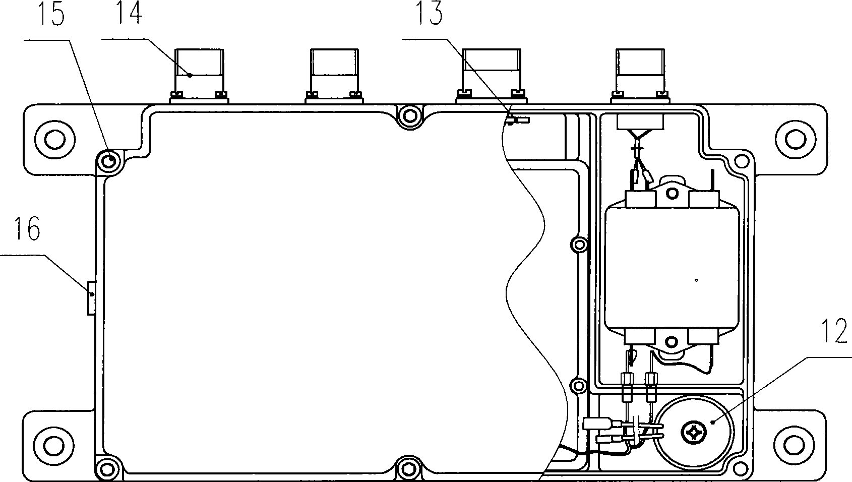 Three-body frame type controller