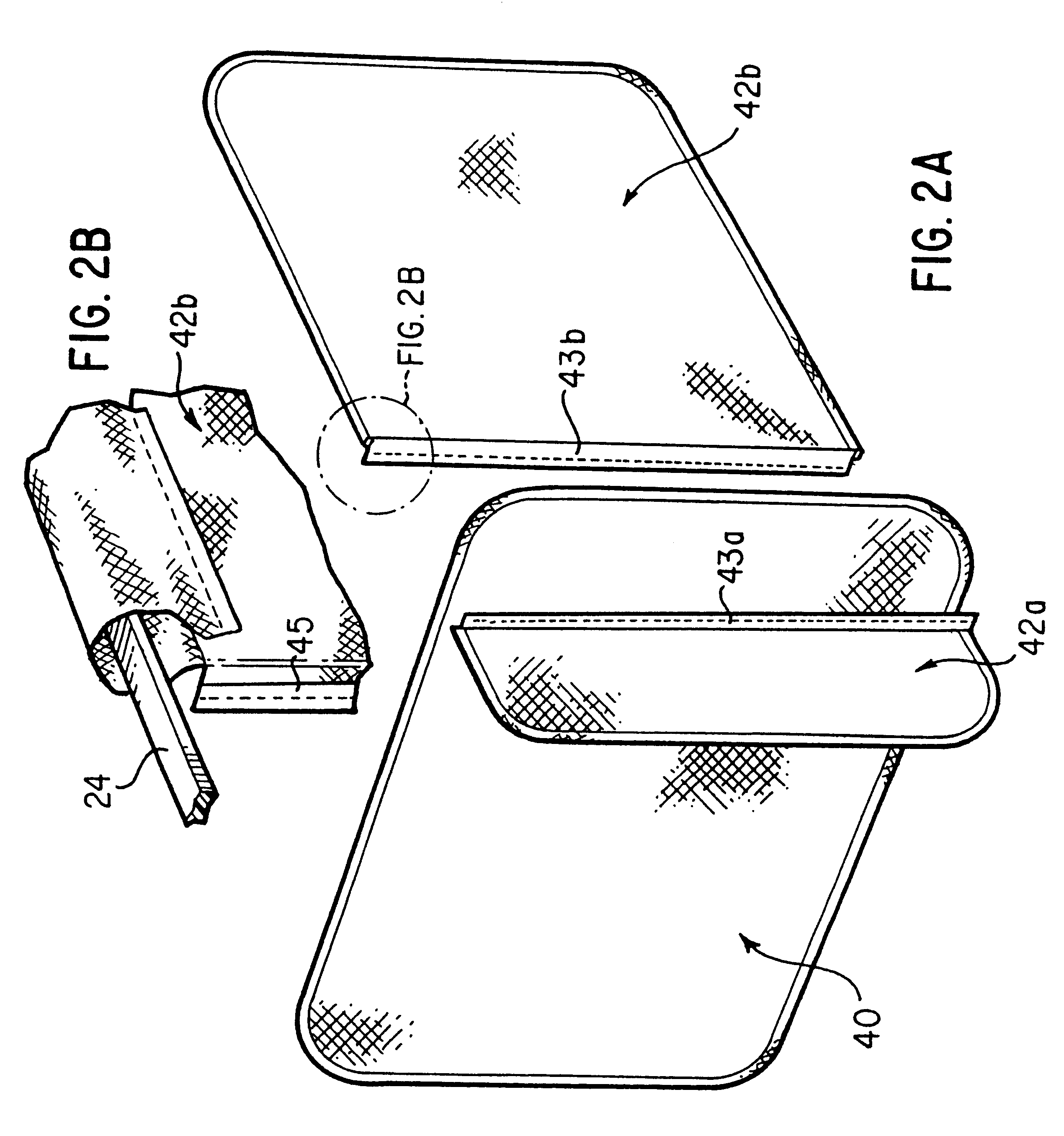 Collapsible structures having overlapping support loops