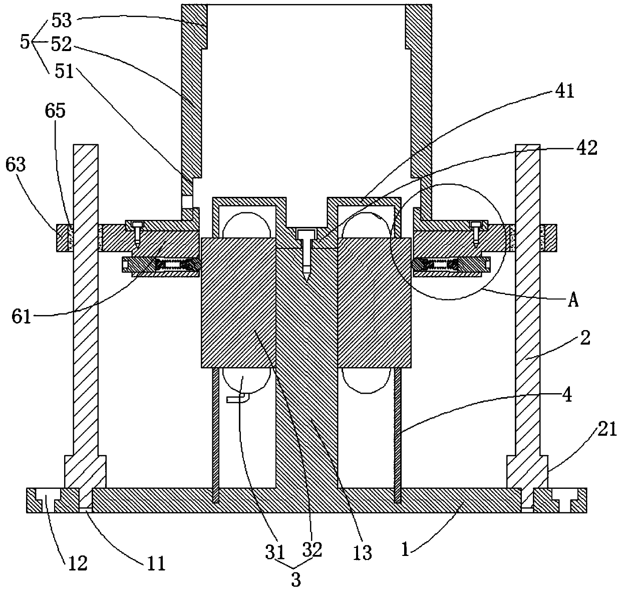 Assembling tool for shell and stator of direct drive motor