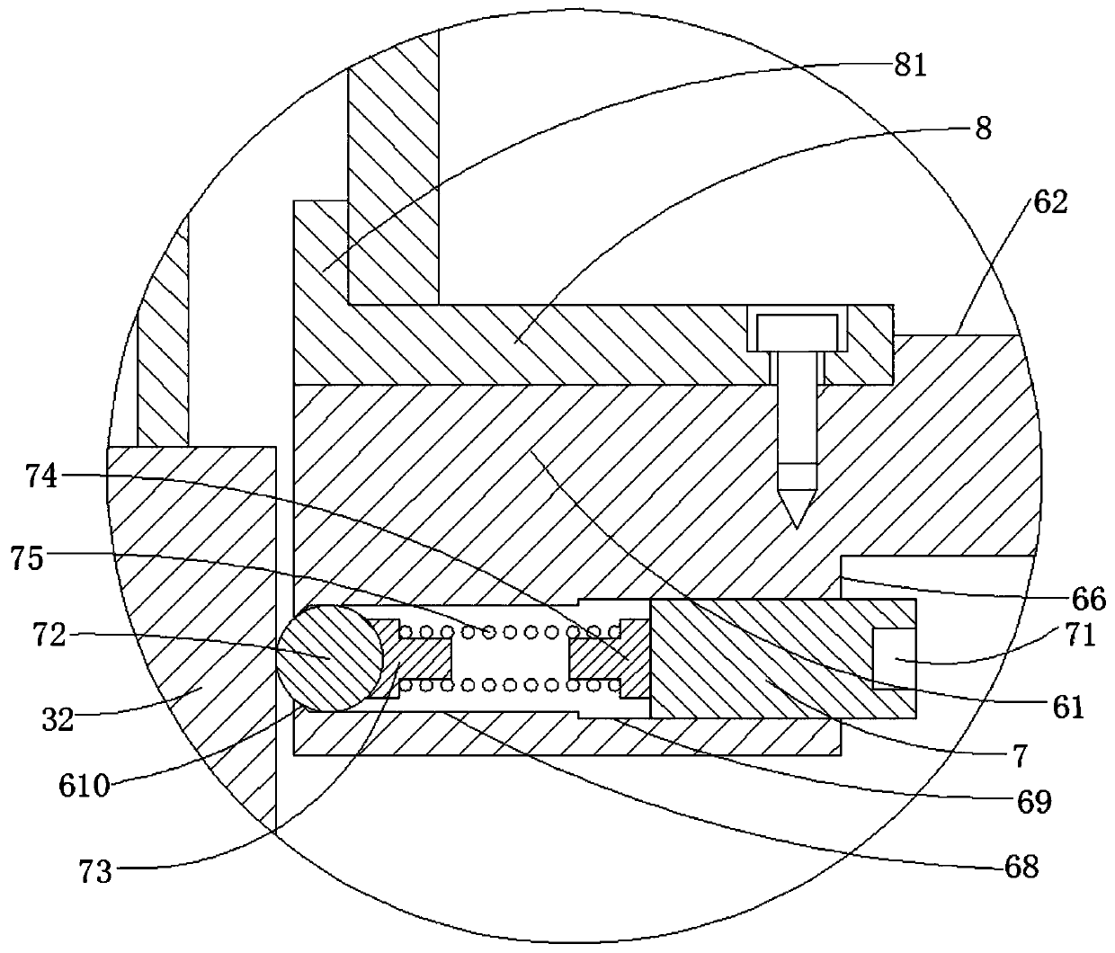 Assembling tool for shell and stator of direct drive motor