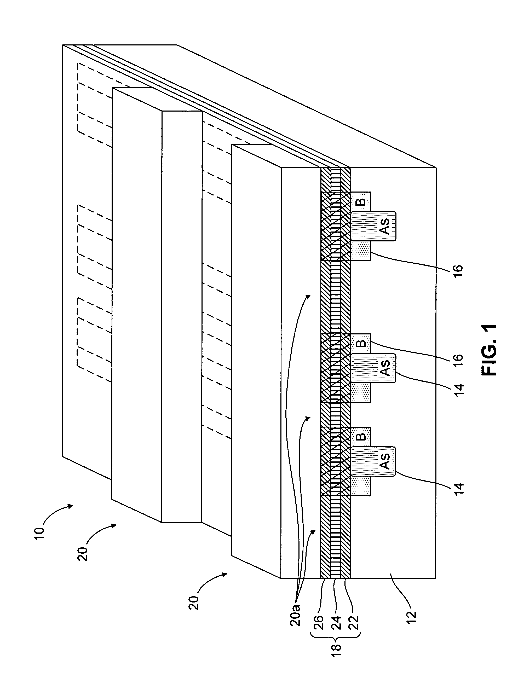 Disposable hard mask for memory bitline scaling