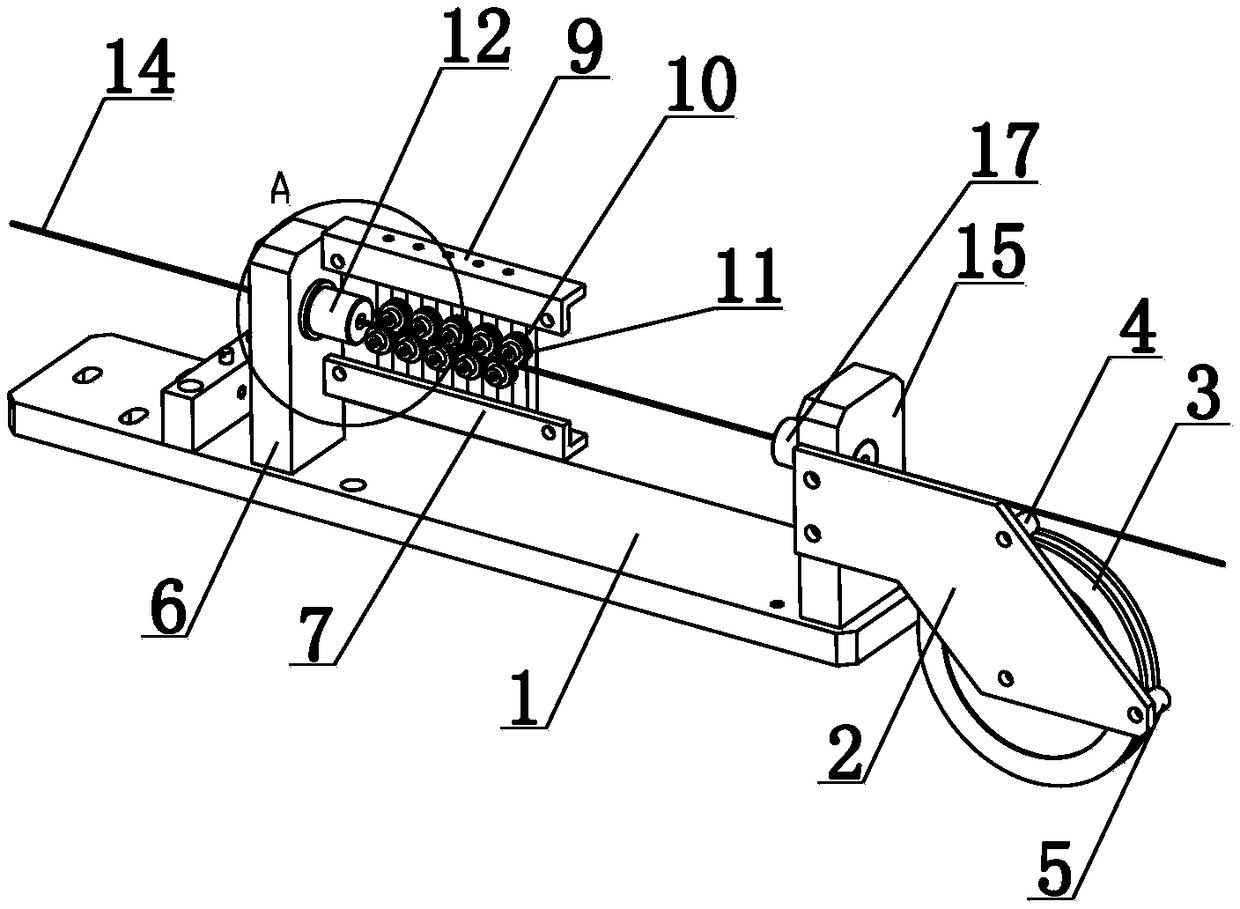 Silk yarn unwinding device for spinning machine