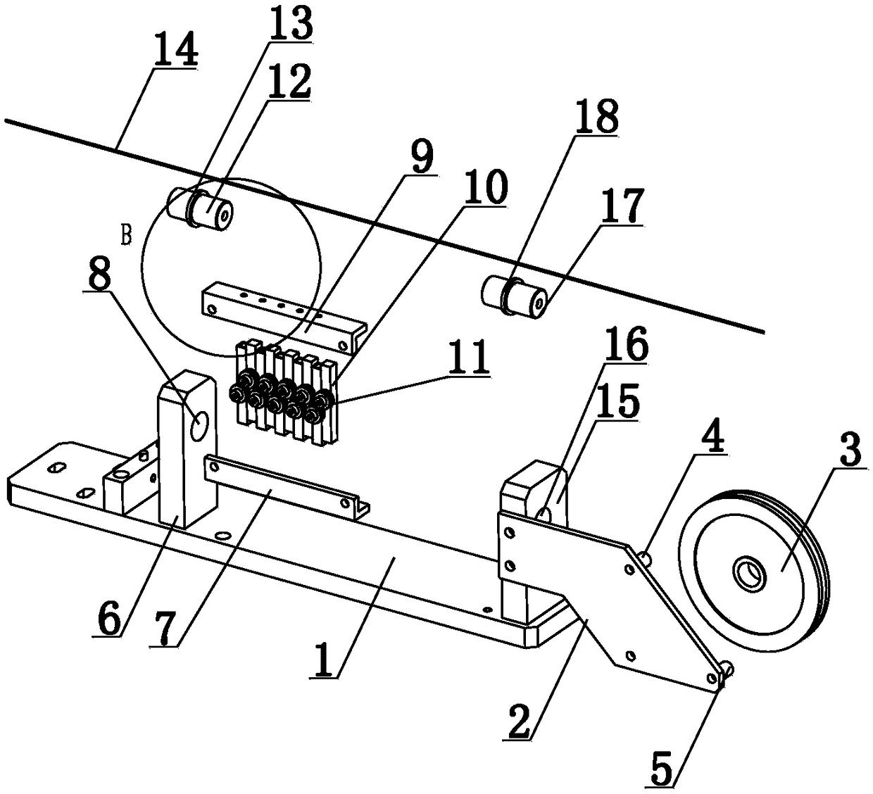 Silk yarn unwinding device for spinning machine