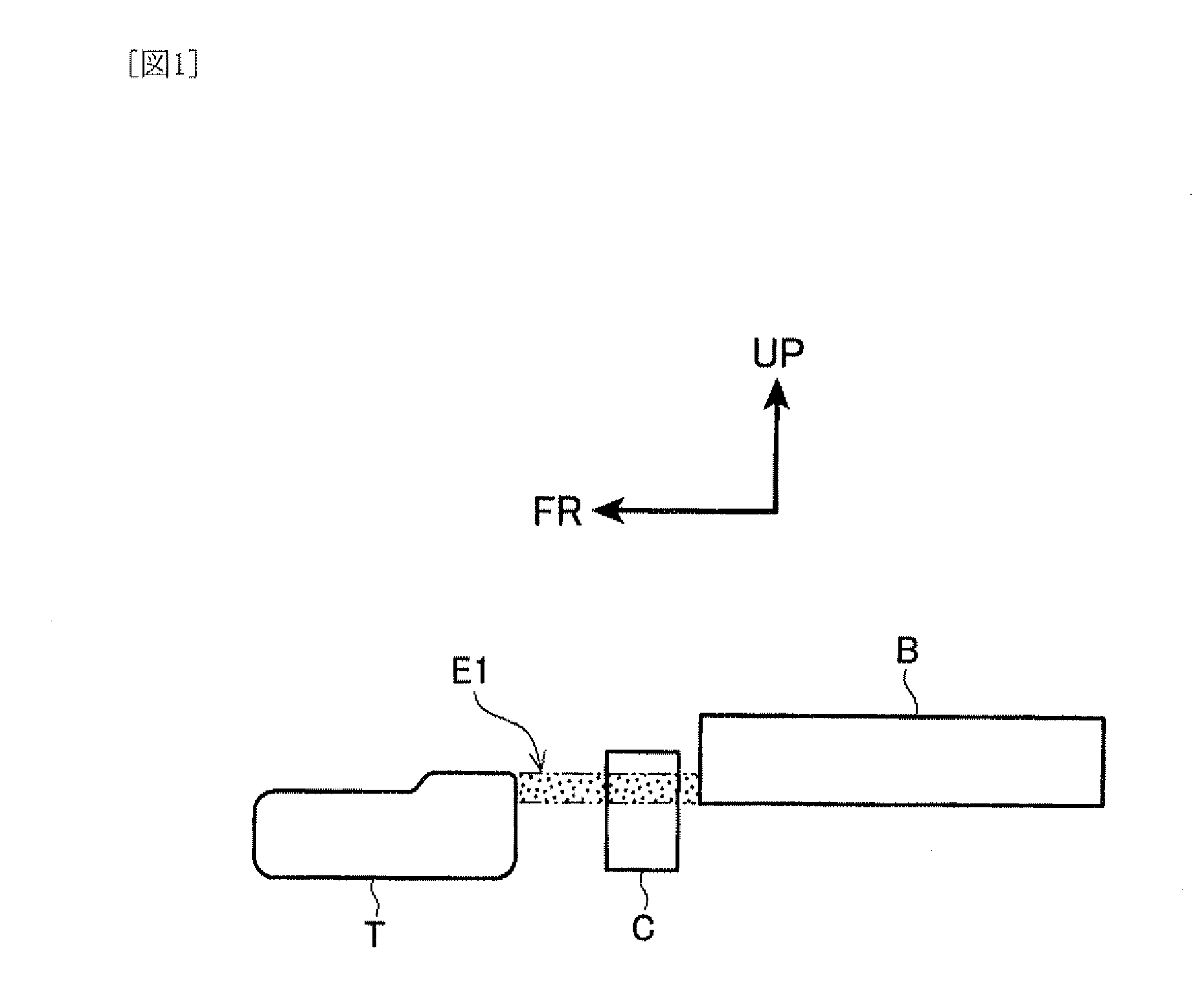 Device for treating evaporated fuel