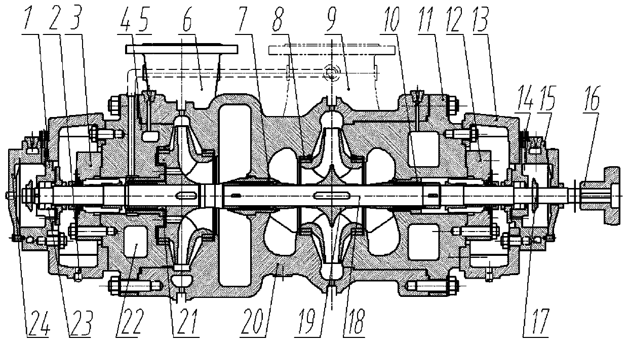 Petrochemical process pump