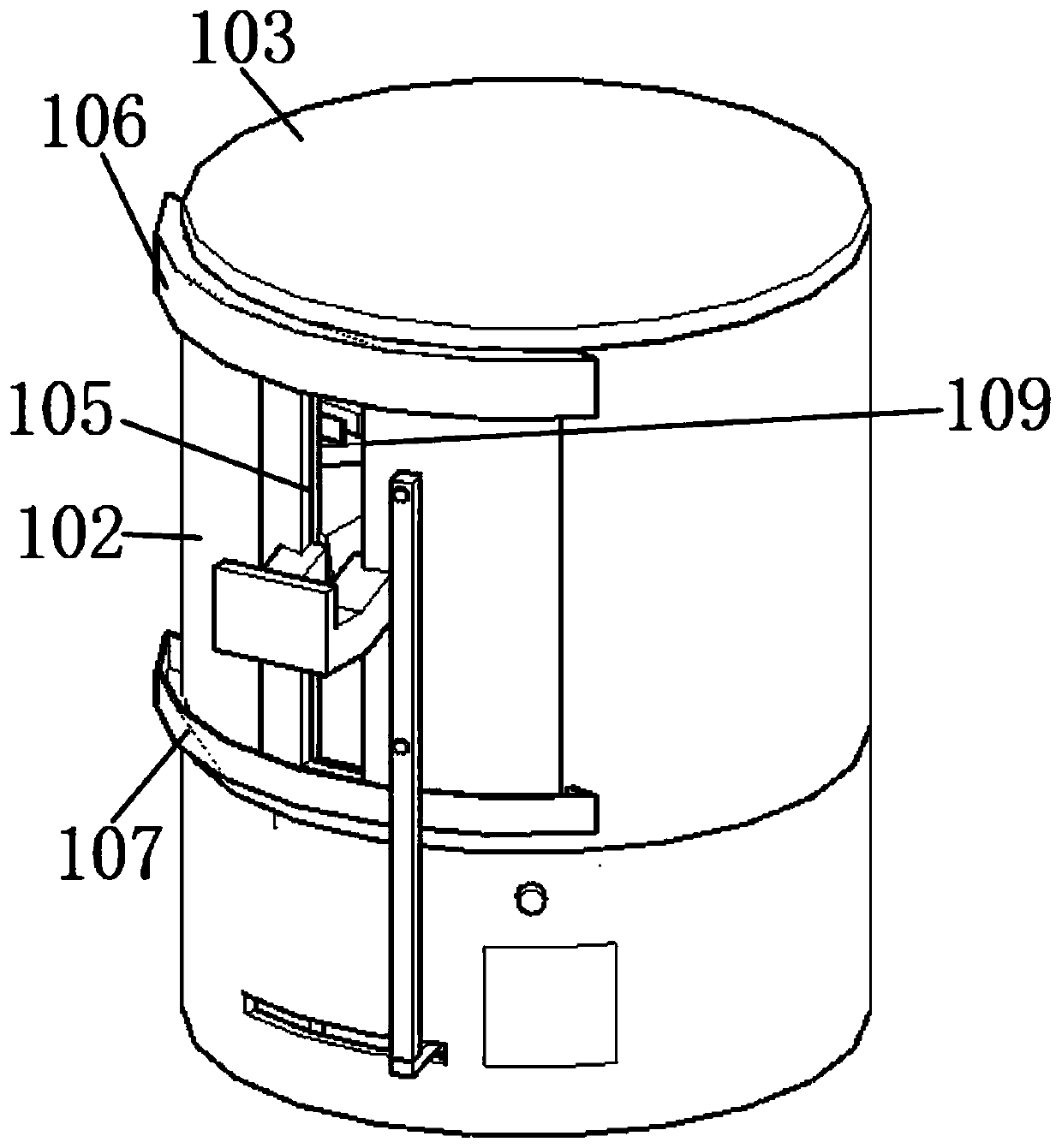 Full-automatic pipette tip box