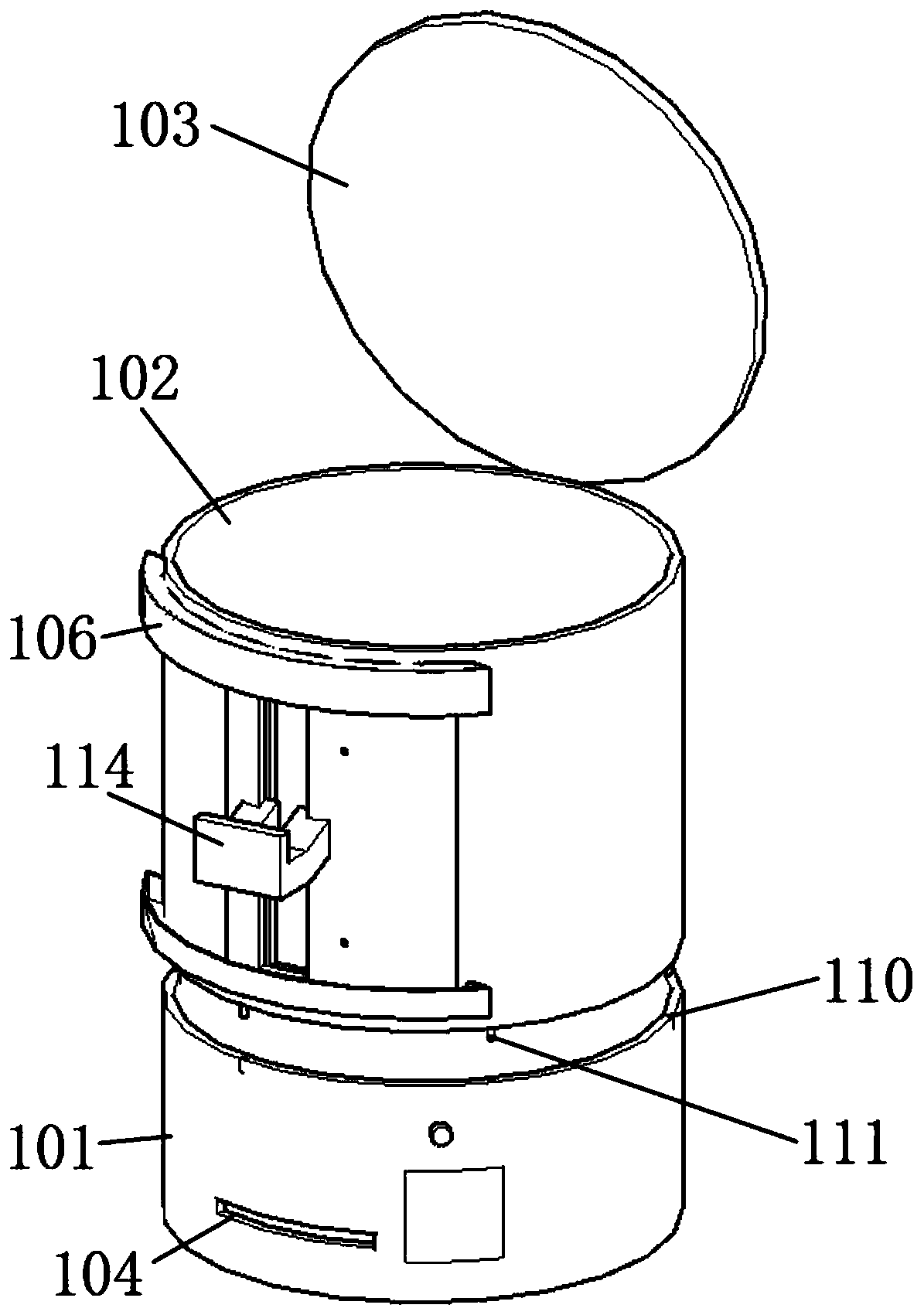 Full-automatic pipette tip box