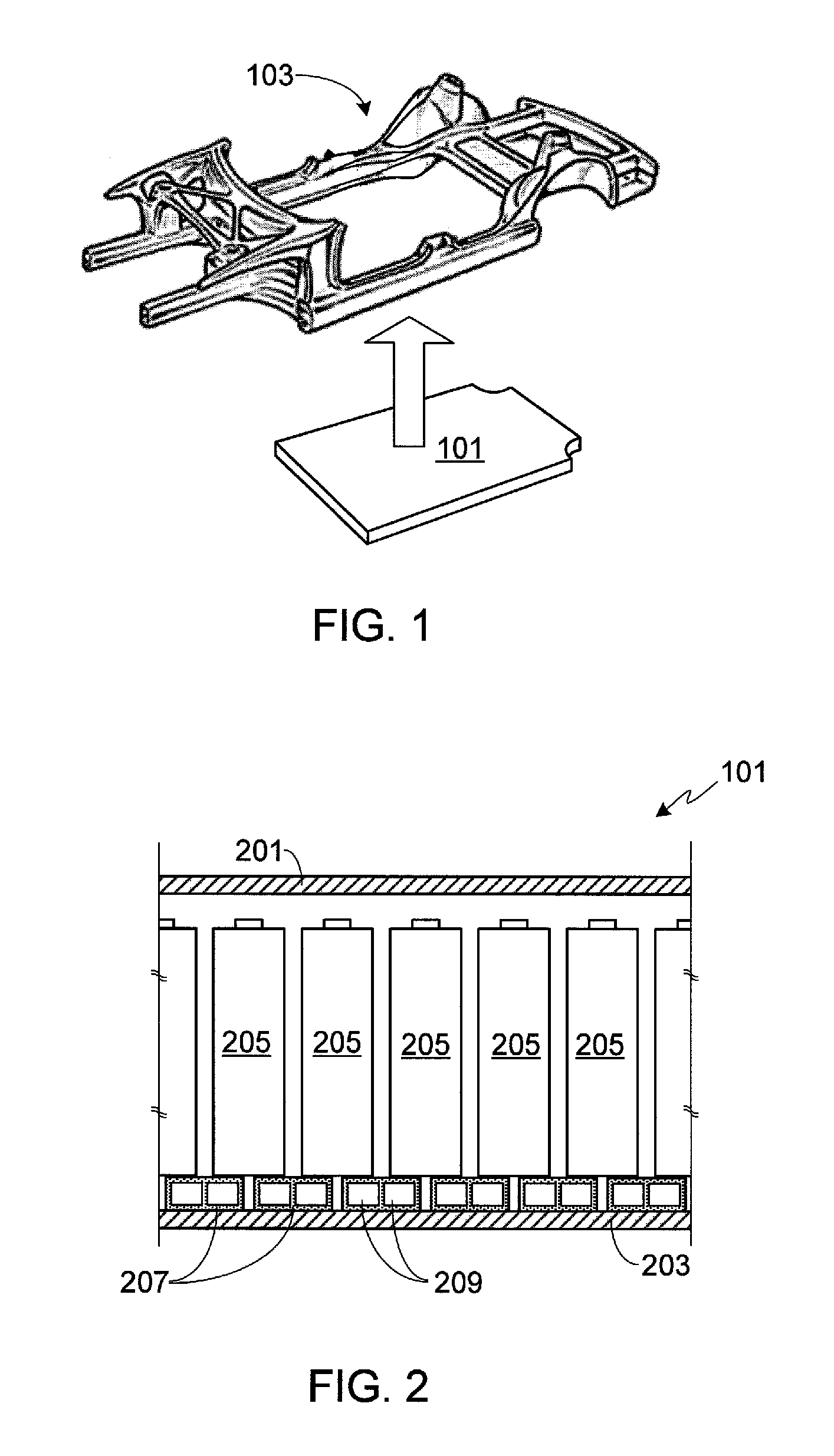 Battery pack damage monitor