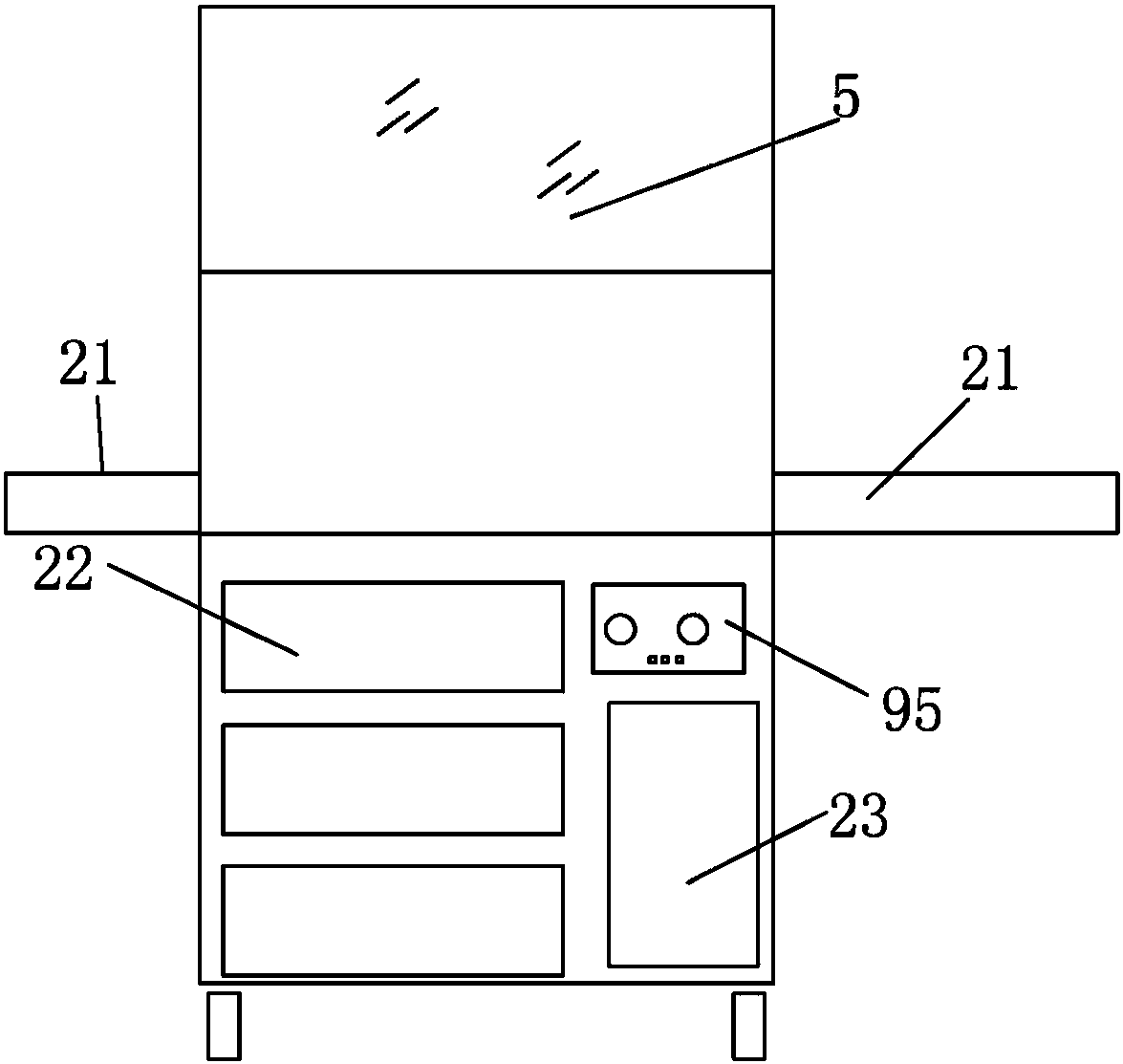 Rechargeable mobile demonstration device for site electric teaching experiment