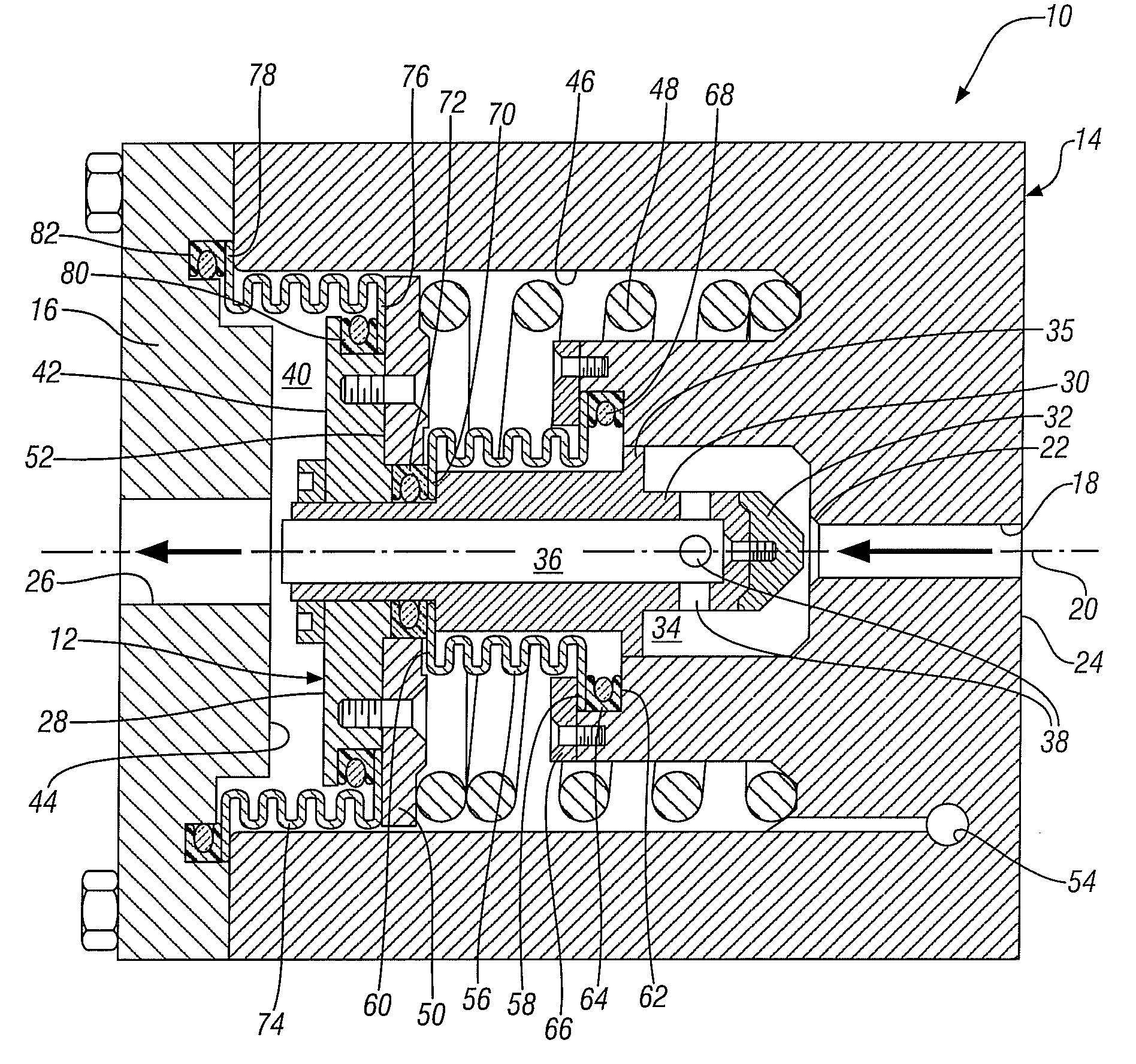 Hydrogen supply pressure regulator