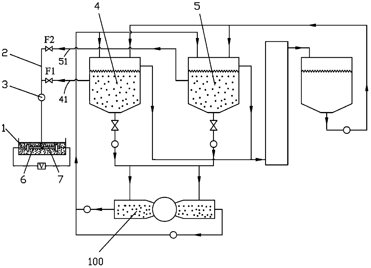 Measurement method of graphite concentration in insulating oil during roll EDM texturing