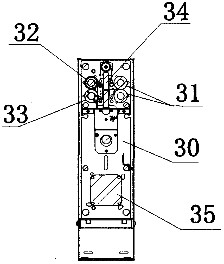 Automatic paper feed digital cropping and creasing machine