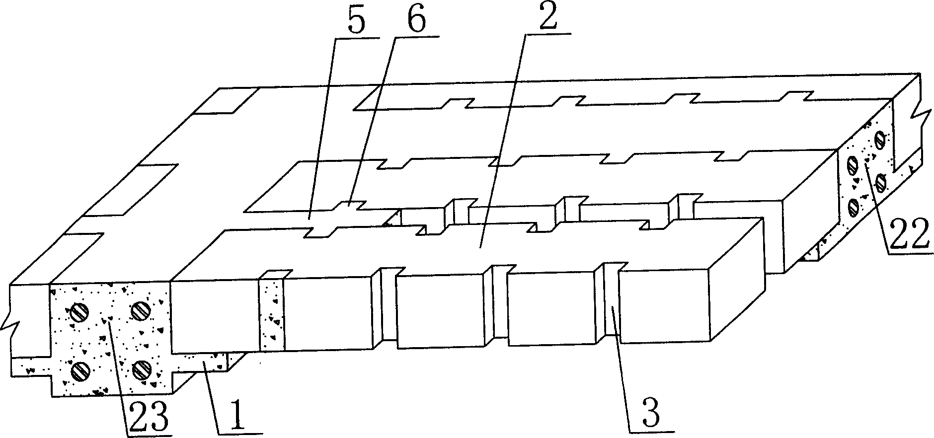 Cast-in-situs concrete board