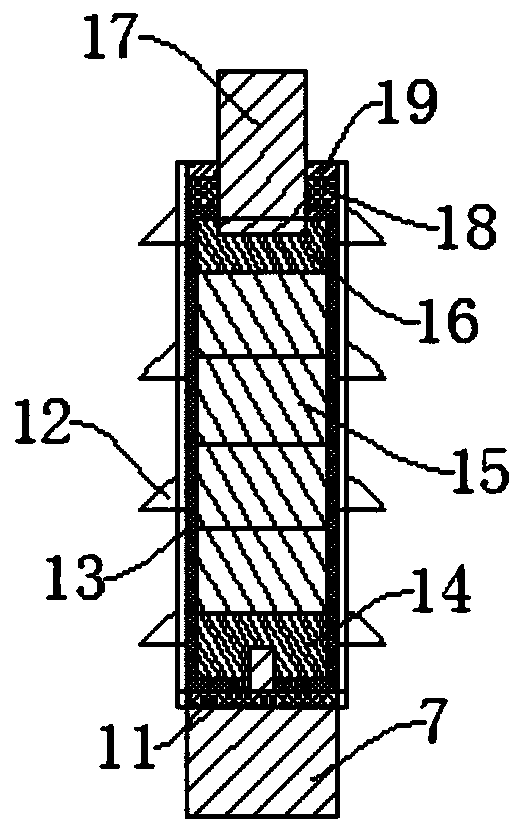 Lightning arrester for electric iron tower and usage method thereof