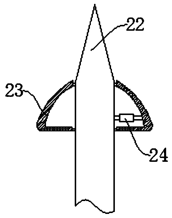 Lightning arrester for electric iron tower and usage method thereof