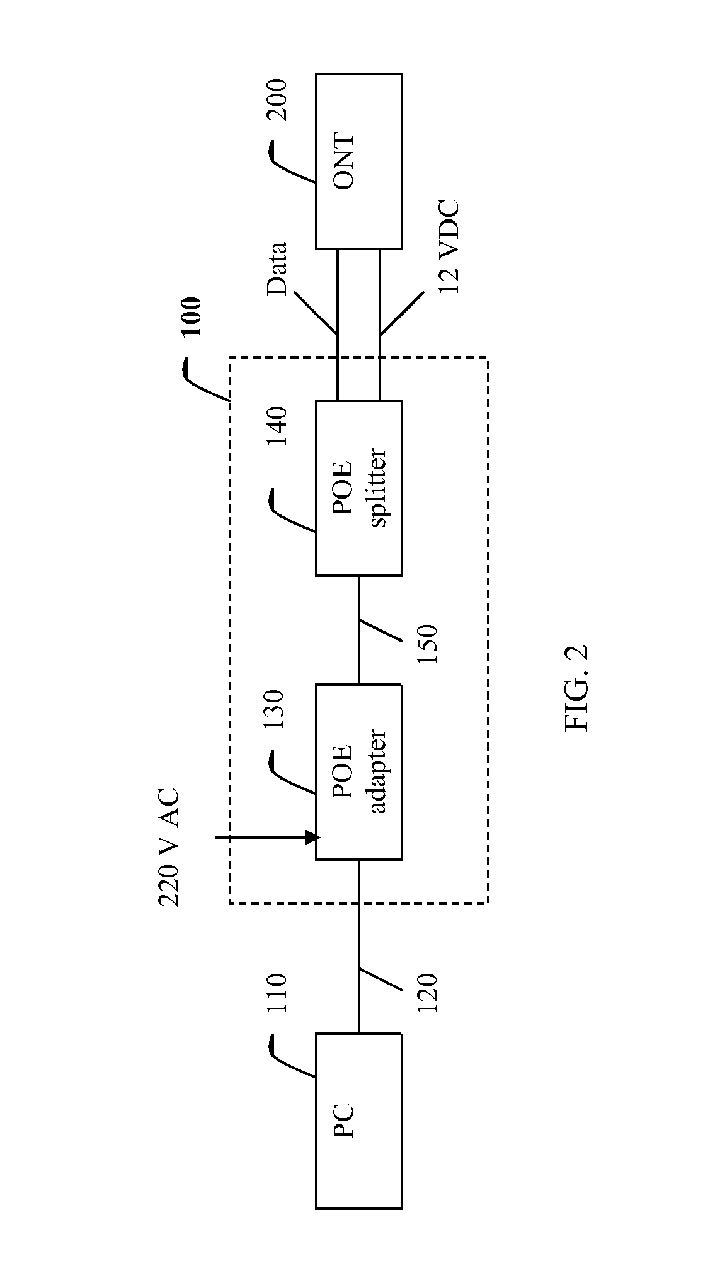 Device and method for providing power to optical network utilities