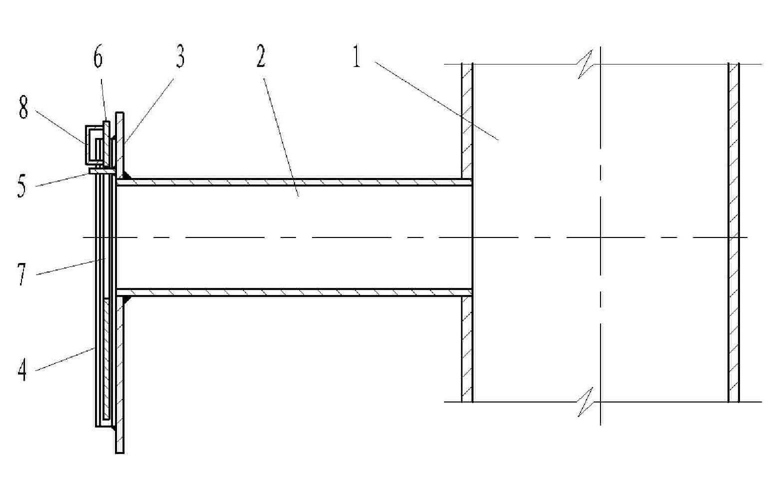 Automatic closing method and device of red mud disposal drainage shaft