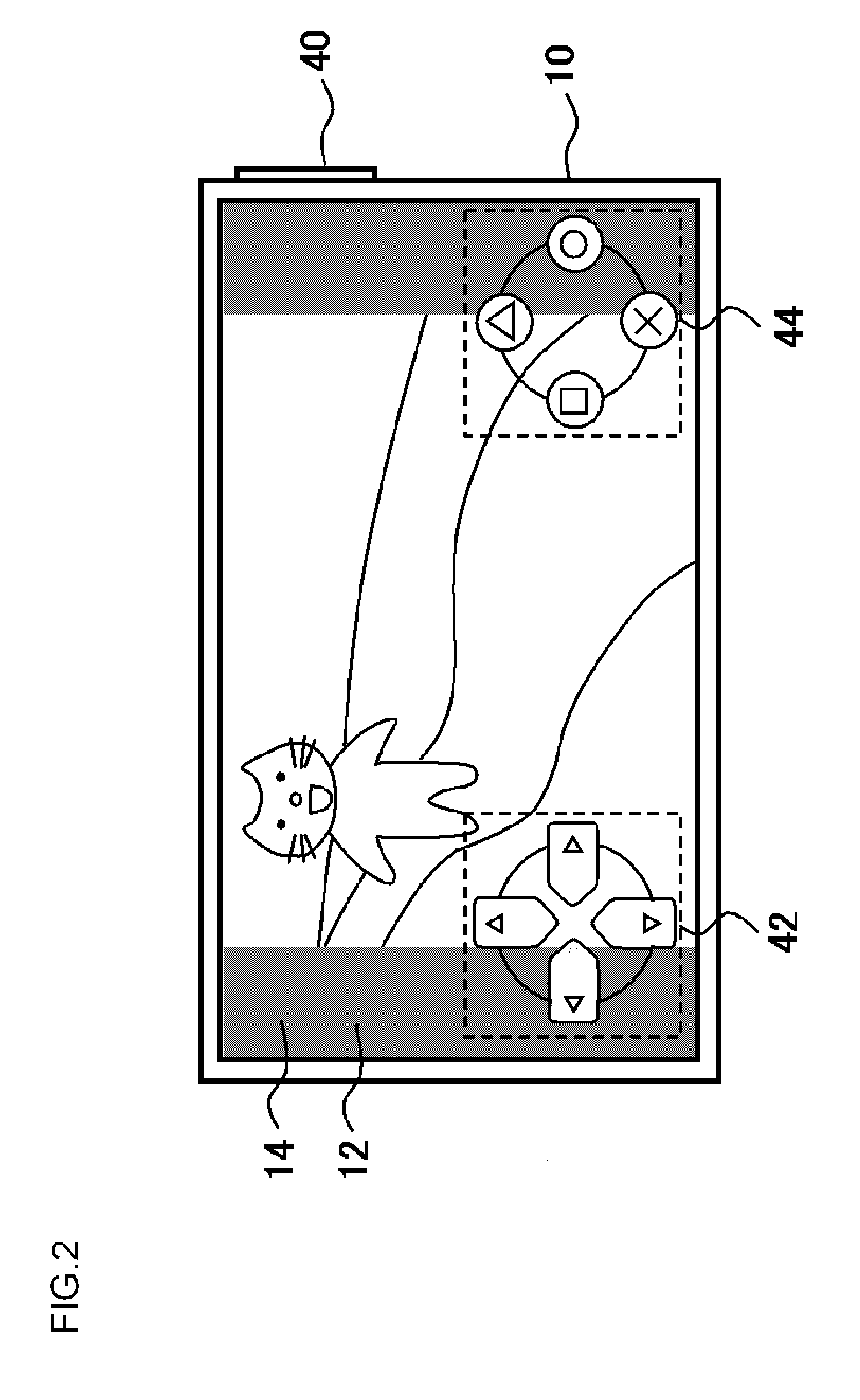 Method And Apparatus For Area-Efficient Graphical User Interface