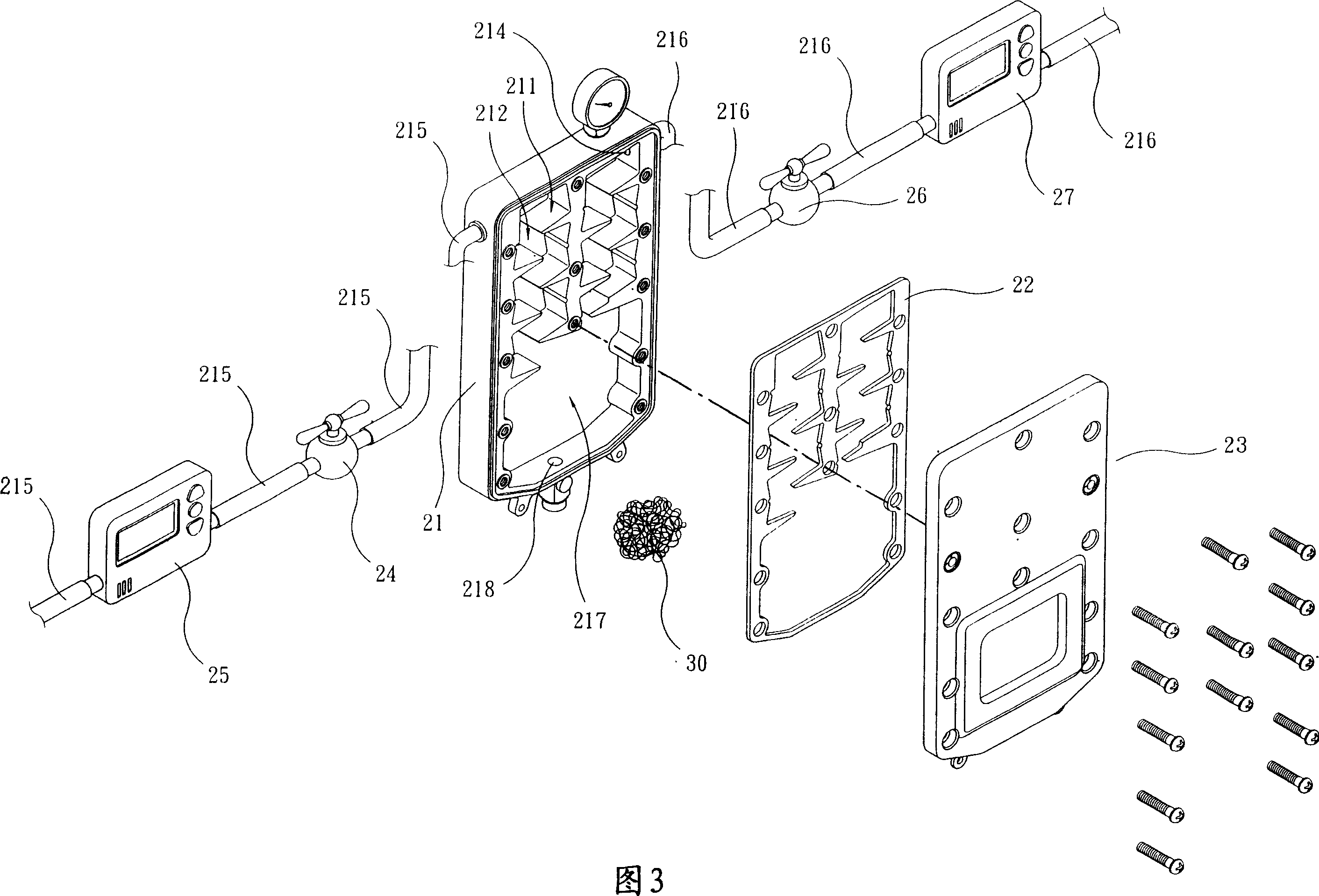 Condensating apparatus and its complete drying equipment and dehumidifying equipment