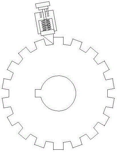 Ratchet mechanism for easy reversing