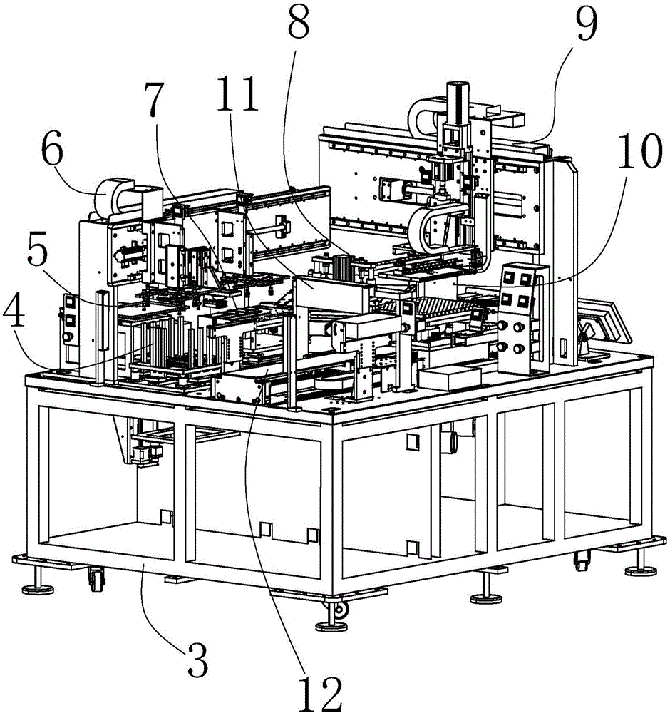 3D grating and LCD laminating machine, and laminating method using laminating machine