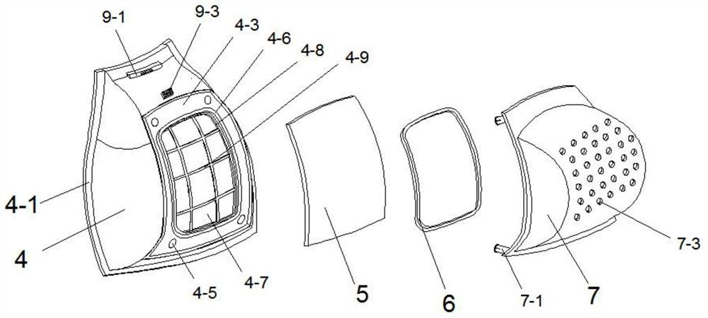 Green and environment-friendly nano mask structure