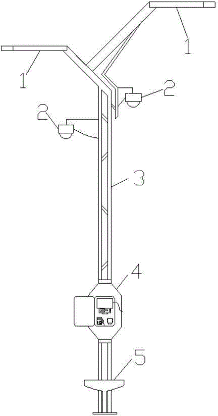 Multifunctional LED (Light Emitting Diode) lamp based on mobile terminal control