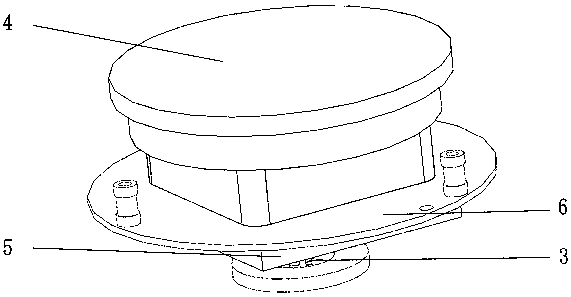 Wireless meridian sound transmission head