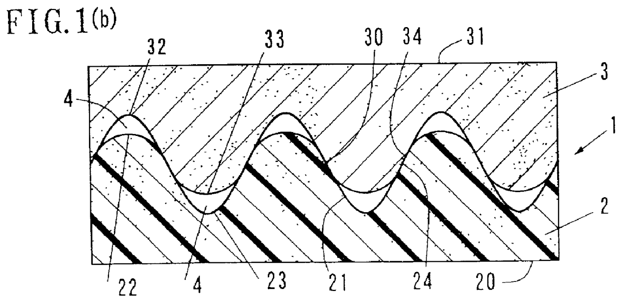 Shock absorbing device for shoe sole