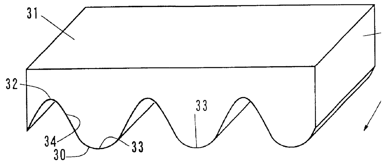 Shock absorbing device for shoe sole