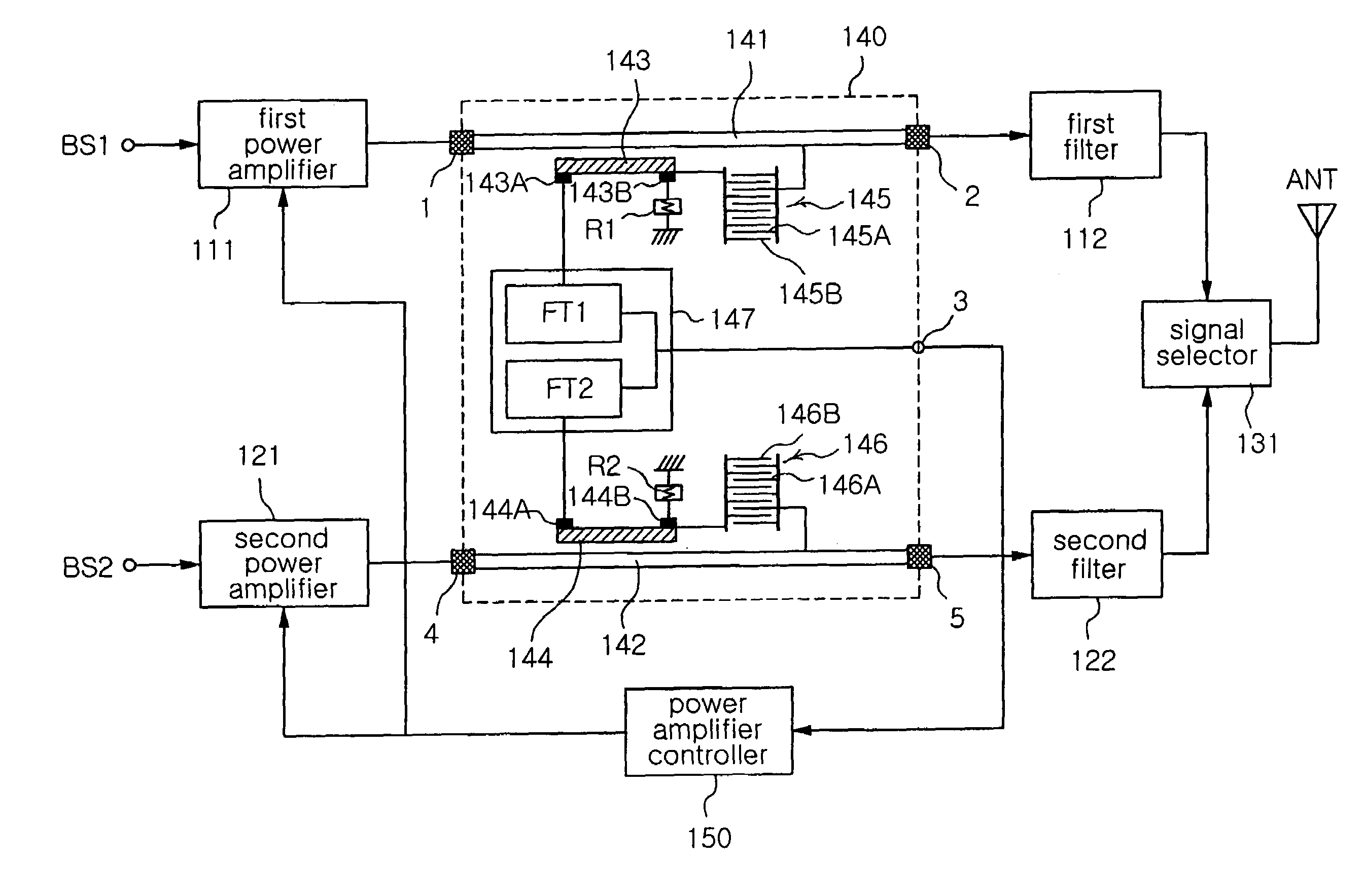 Directional coupler and dual-band transmitter using the same