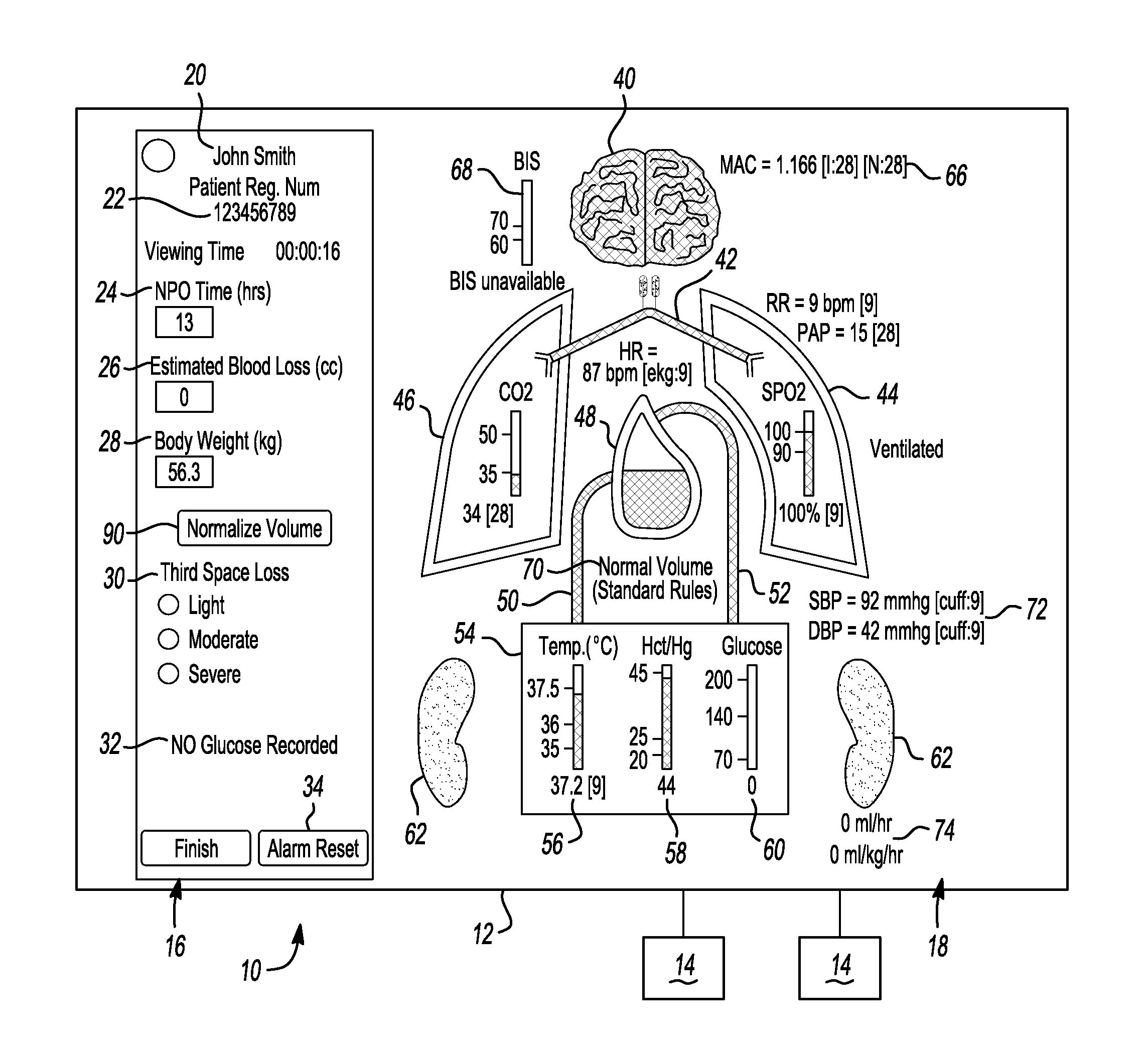 Real time clinical decision support system having linked references