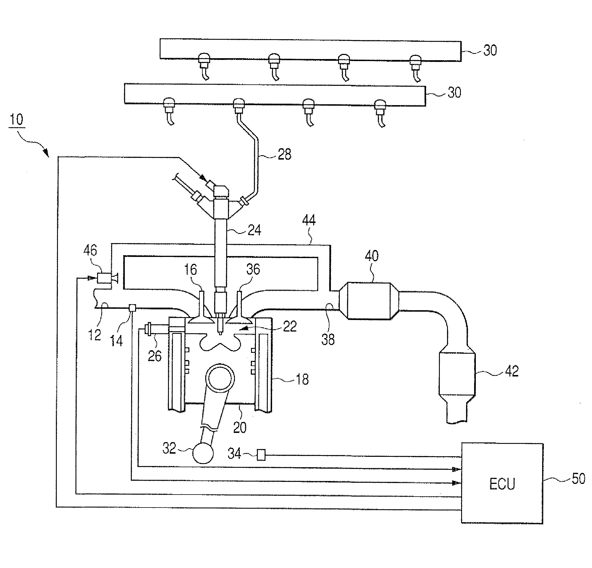 Apparatus for controlling timings of intervals in which combustion chamber pressure data are acquired from output signals of cylinder pressure sensors of multi-cylinder internal combustion engine