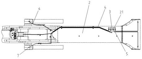 Centralized lubrication mechanism for excavator working device