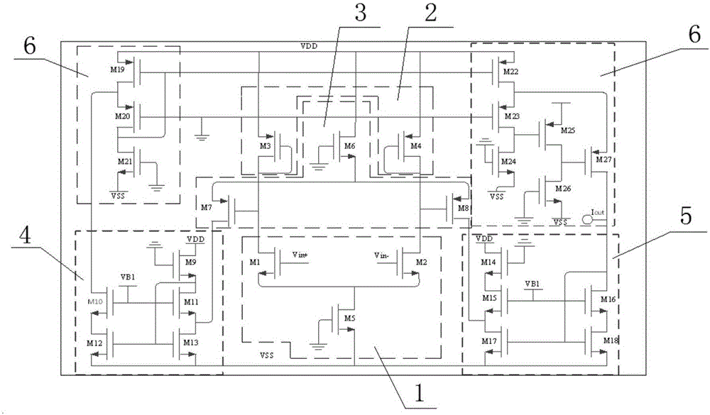 Transconductance amplifier adopting signal attenuation technology and method