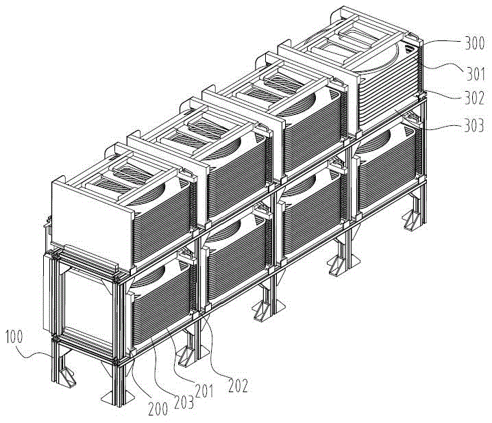 Chip sorting library and its pick-and-place mechanism and buffer area planning method for chip sorting library