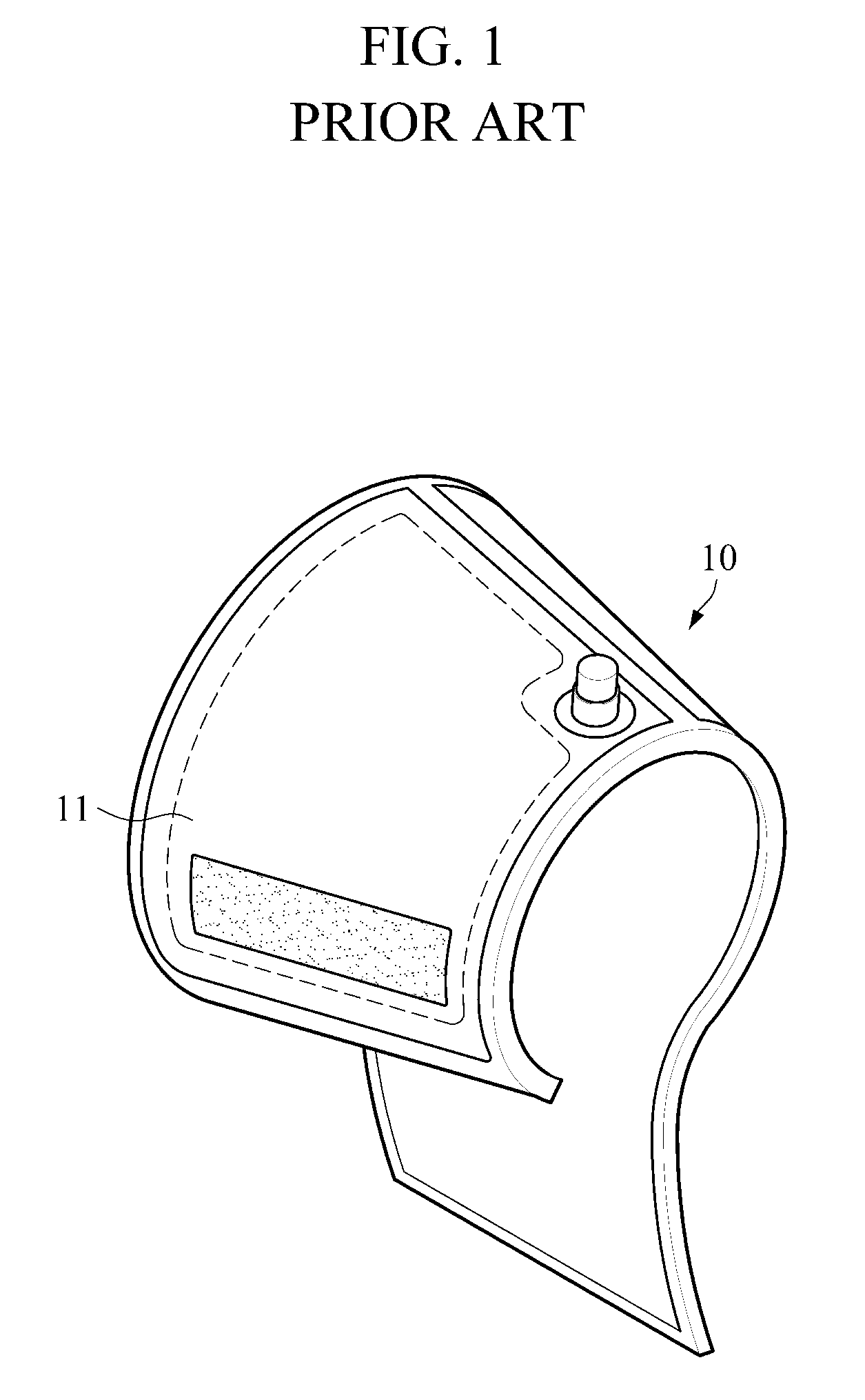 Cuff for hemadynamometer