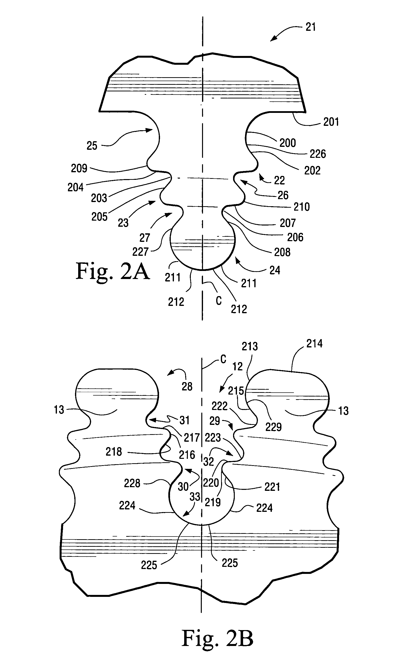 Advanced firtree and broach slot forms for turbine stage 3 buckets and rotor wheels