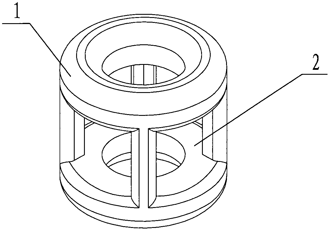 Bone grafting filler metal particle body