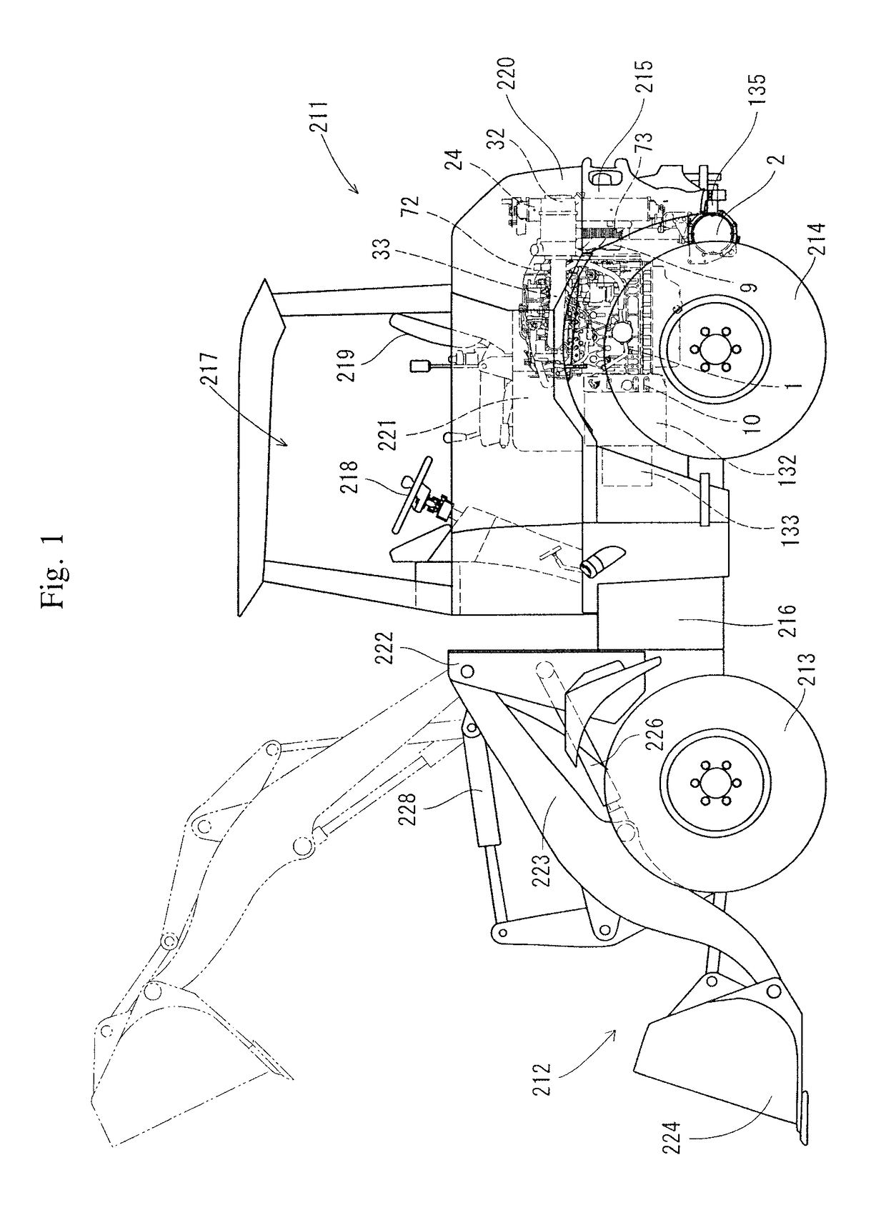 Engine device