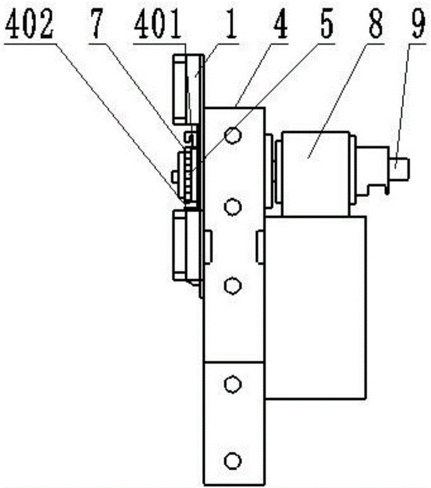 Exchange device for elevated worktable of laser cutting machine