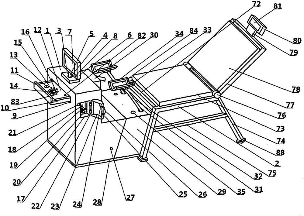 Gynecological disease examining device