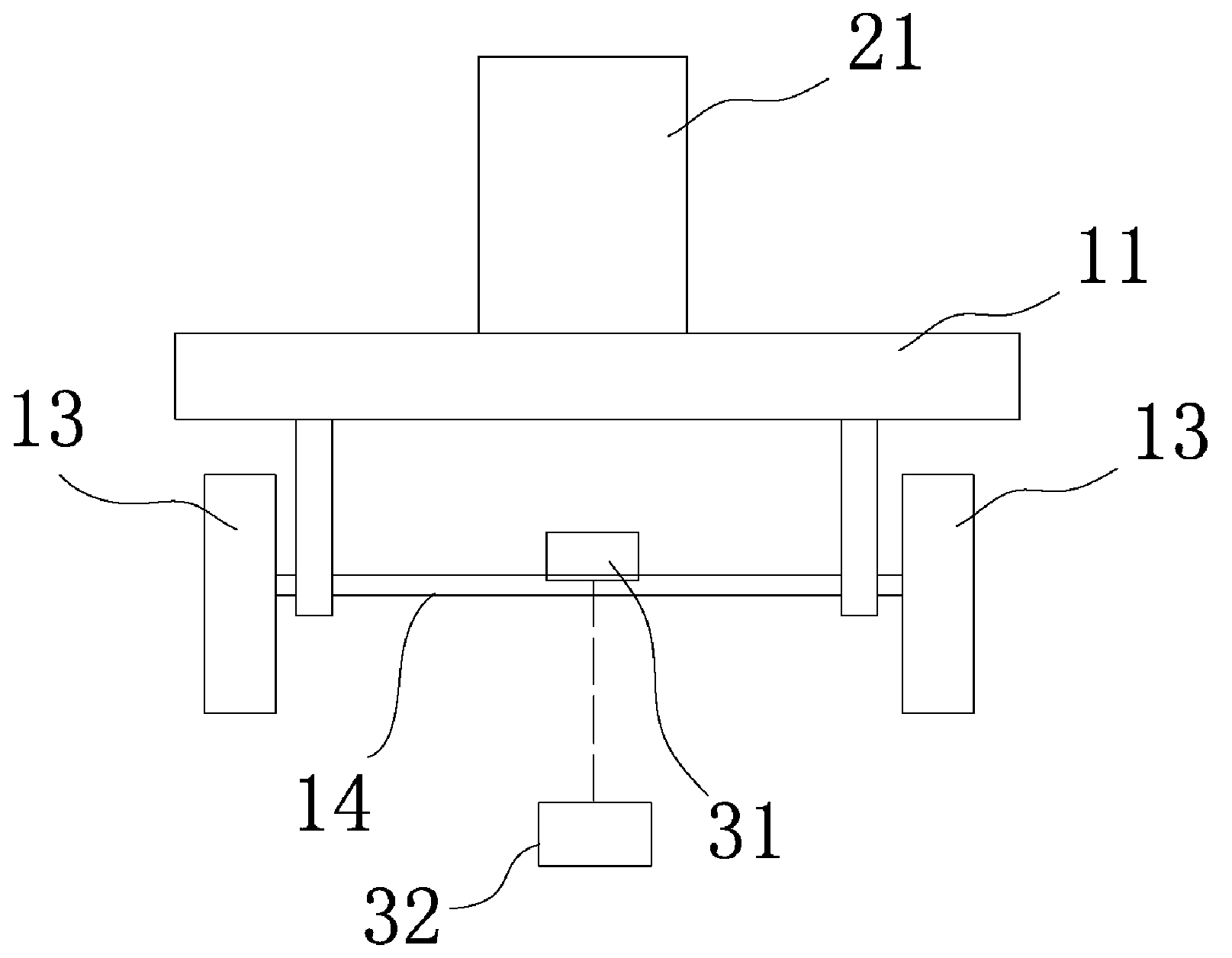 Signal acquisition device for knocking scanning-type bridge damage detection