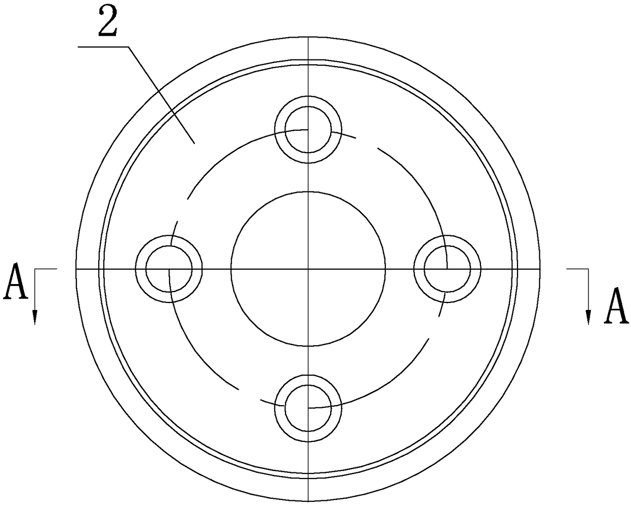 Processing method for inner-ring-free cylindrical roller bearing alloy steel solid retainer