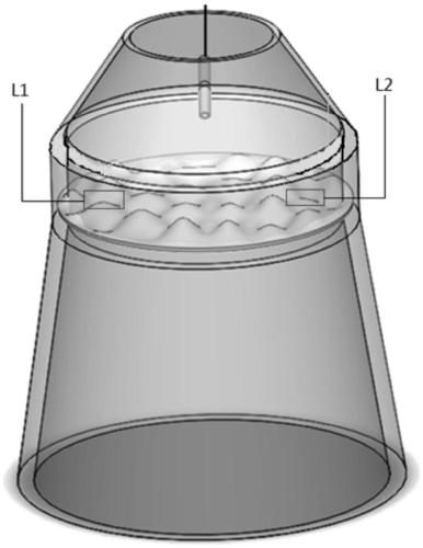 A method and system for three-dimensional reconstruction of blast furnace charge surface based on monocular imaging