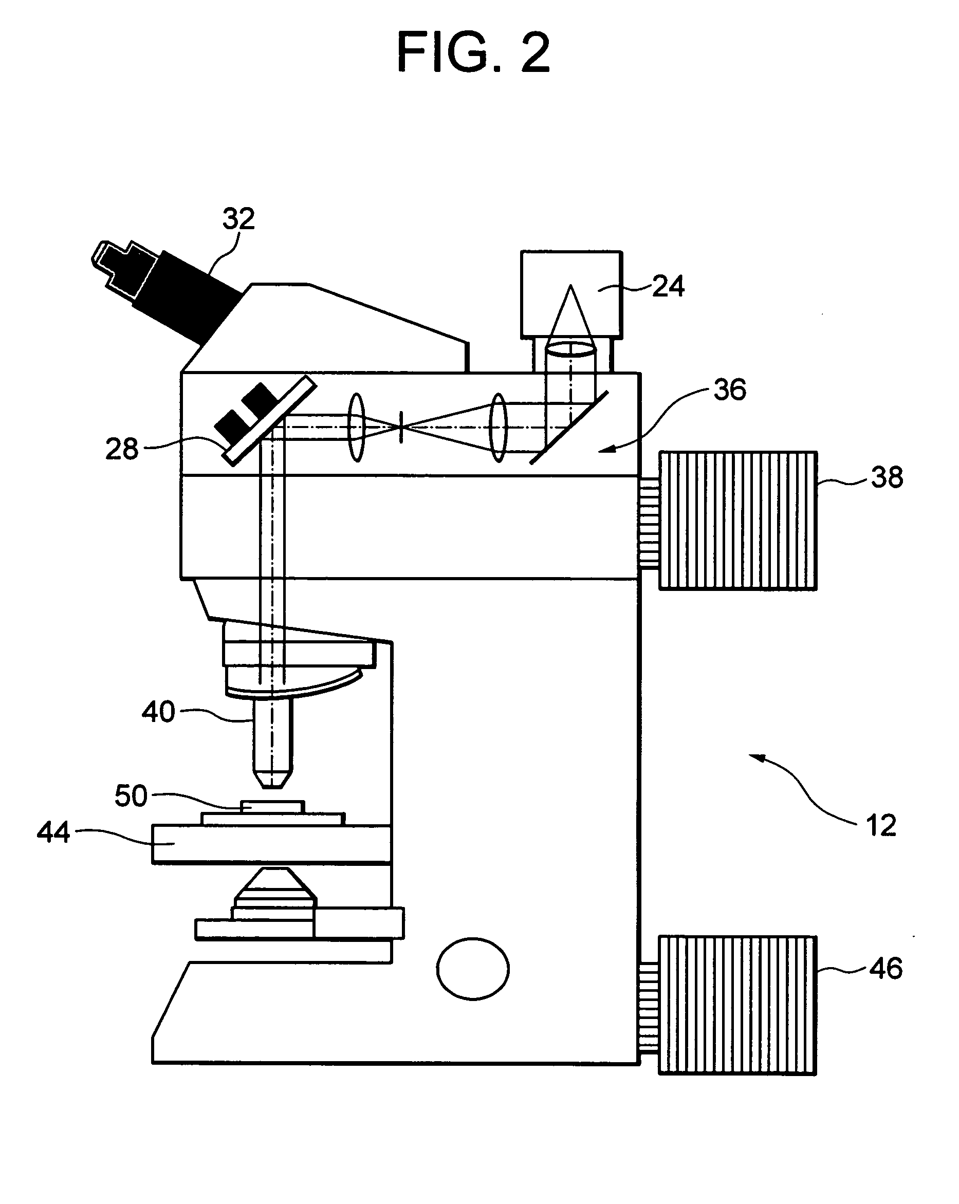 Microscope optical system, microscope, and virtual slide forming system